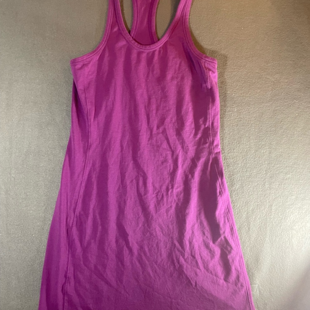 Lululemon Athletica Magenta Racerback Dress